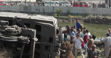 استجواب سائق قطار العياط وتشكيل لجنة هندسية لبيان أسباب الحادث